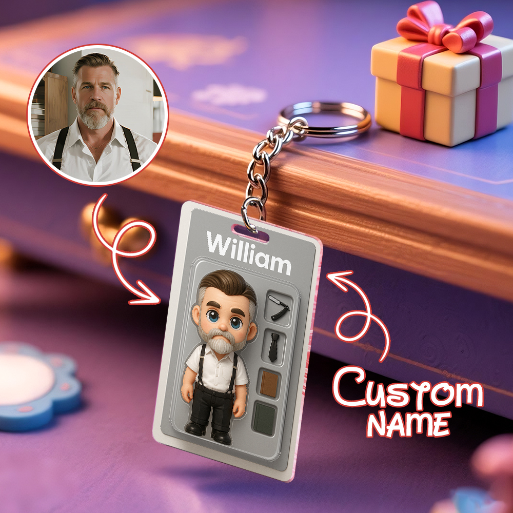 The reminder they touch every time they leave home: Custom Action Figure Pack Packaging