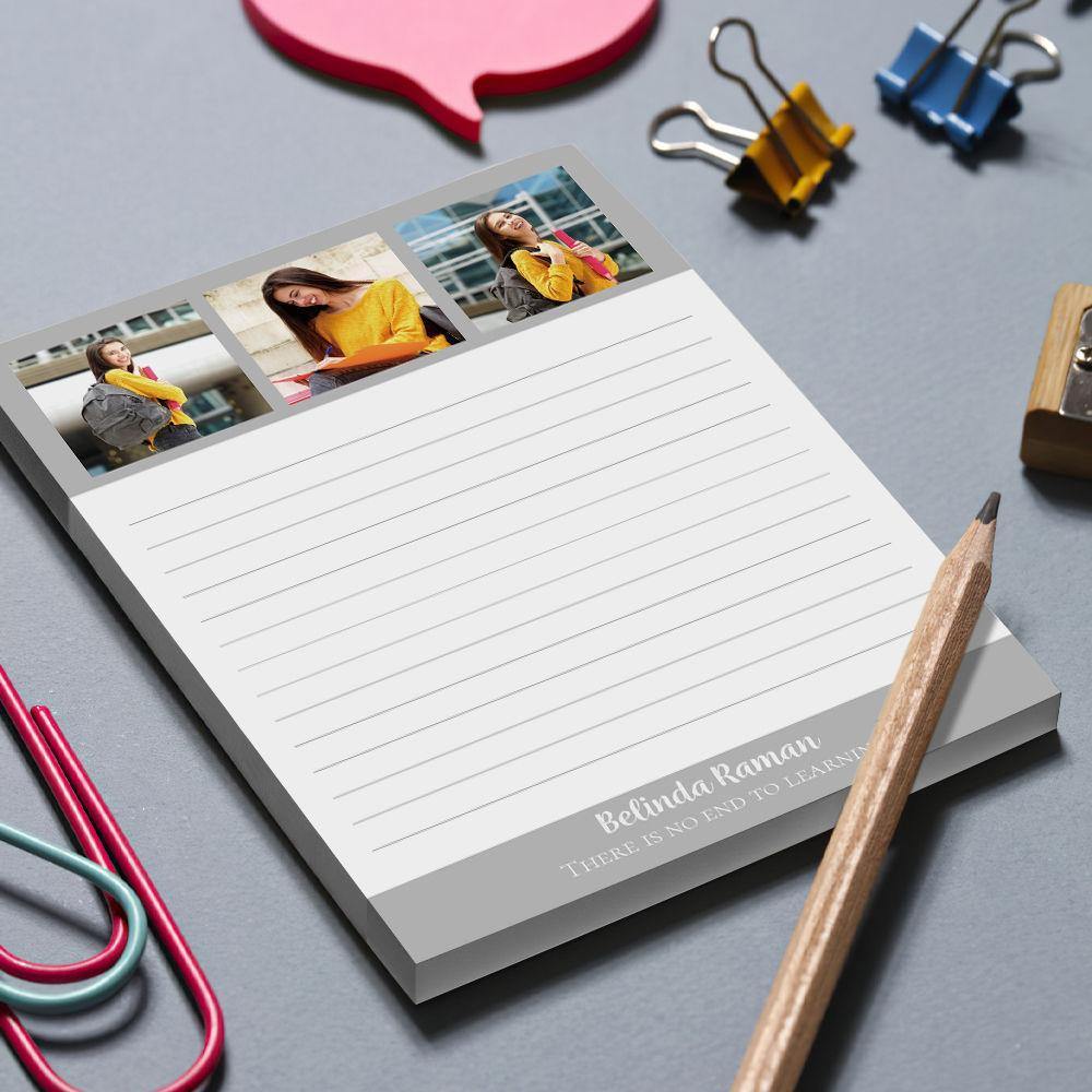 The One That Makes Them Cry: Custom Notepad Printing Personalized Notepads Custom Photo