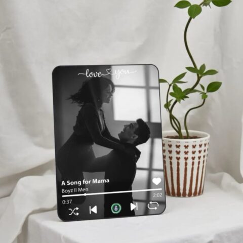 Custom Music Photo Plaques Personalized Music Plaque Can Play Songs