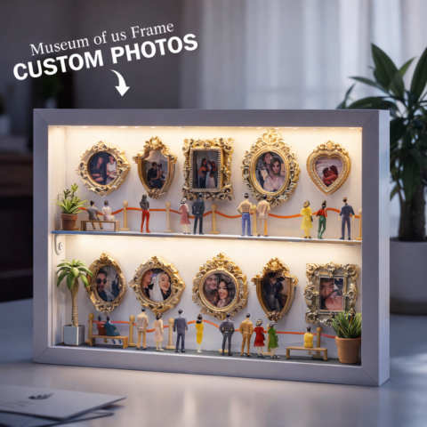 The Unexpected Favorite: Personalized Museum of Us Frame Custom Photo Couples