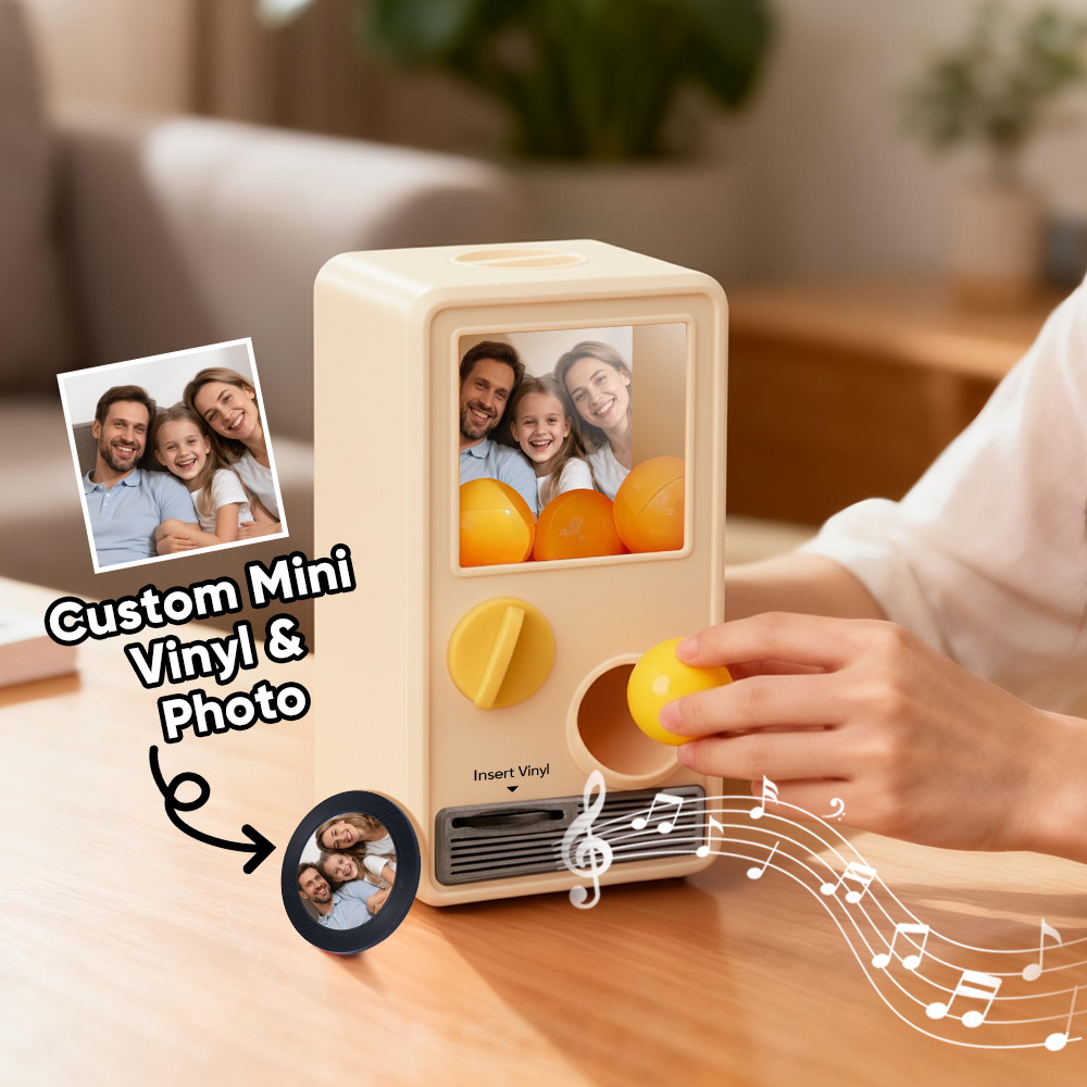 Made for one person in the world – them: Personalized Music and Photo Music Gachapon