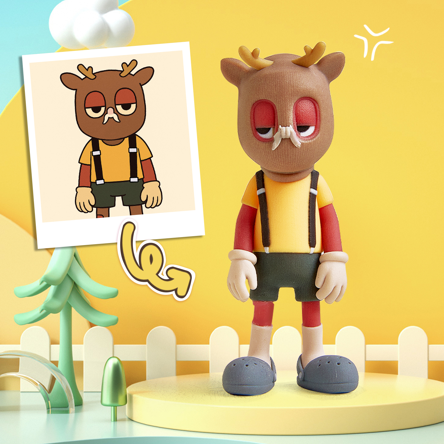 Personalized 3D Action Figure Turn Your Photo into a Unique Father’s