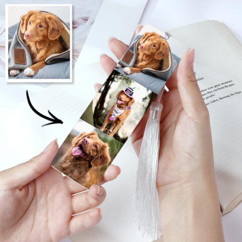 The gift that gets remembered long after the wrapping paper: Personalized Bookmark