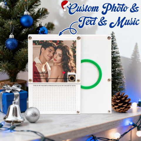 Customized Music Fridge Magnet Personalized Photo Fridge Magnet Can Play Songs