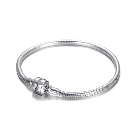 Classic YouGifts Snake Chain Bracelet Silver