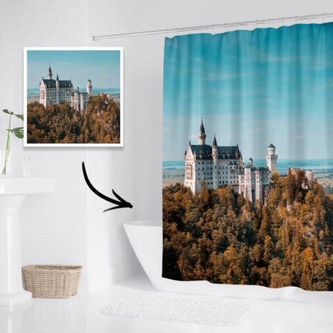 Open Slowly. Tears Likely.: Custom Photo Shower Curtain Bathroom Decoration 183*183cm