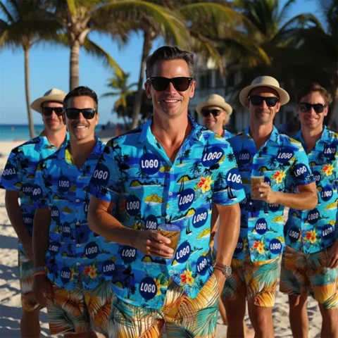 One-of-one apparel nobody else can ever own: Custom Hawaiian Shirts Mountains