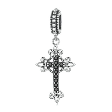 Small enough to collect, meaningful enough to keep forever: Vintage Black Cross Dangle