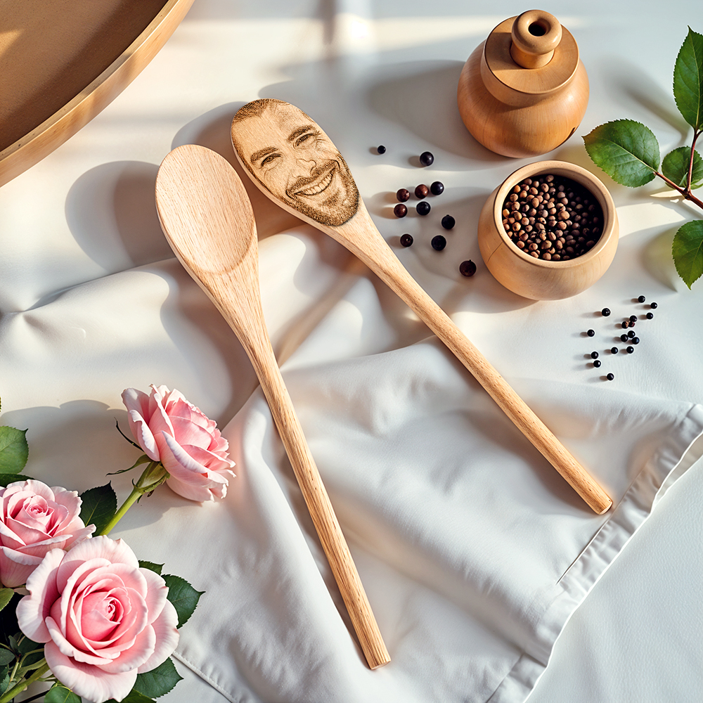 Made for one person in the world – them: Custom Face Spoon Any Face (Facial Features)