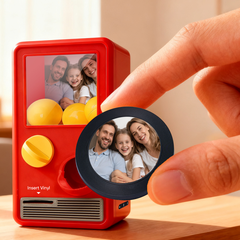 Made for one person in the world – them: Personalized Music and Photo Music Gachapon