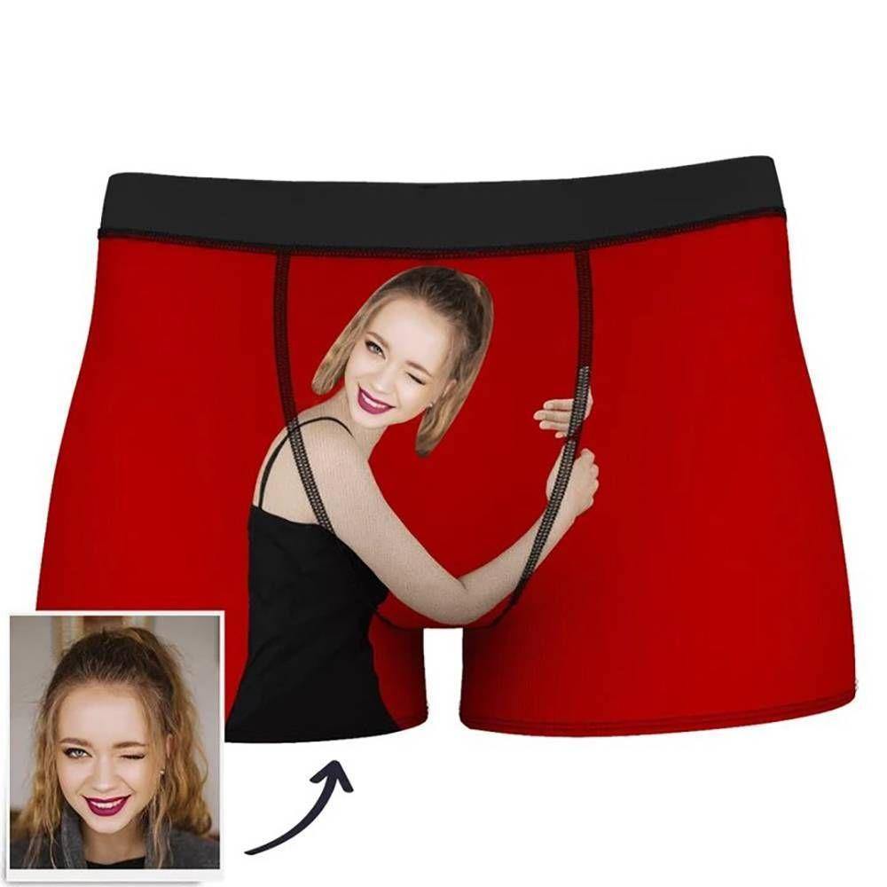 Custom Love Hug Boxer Shorts – Light Skin