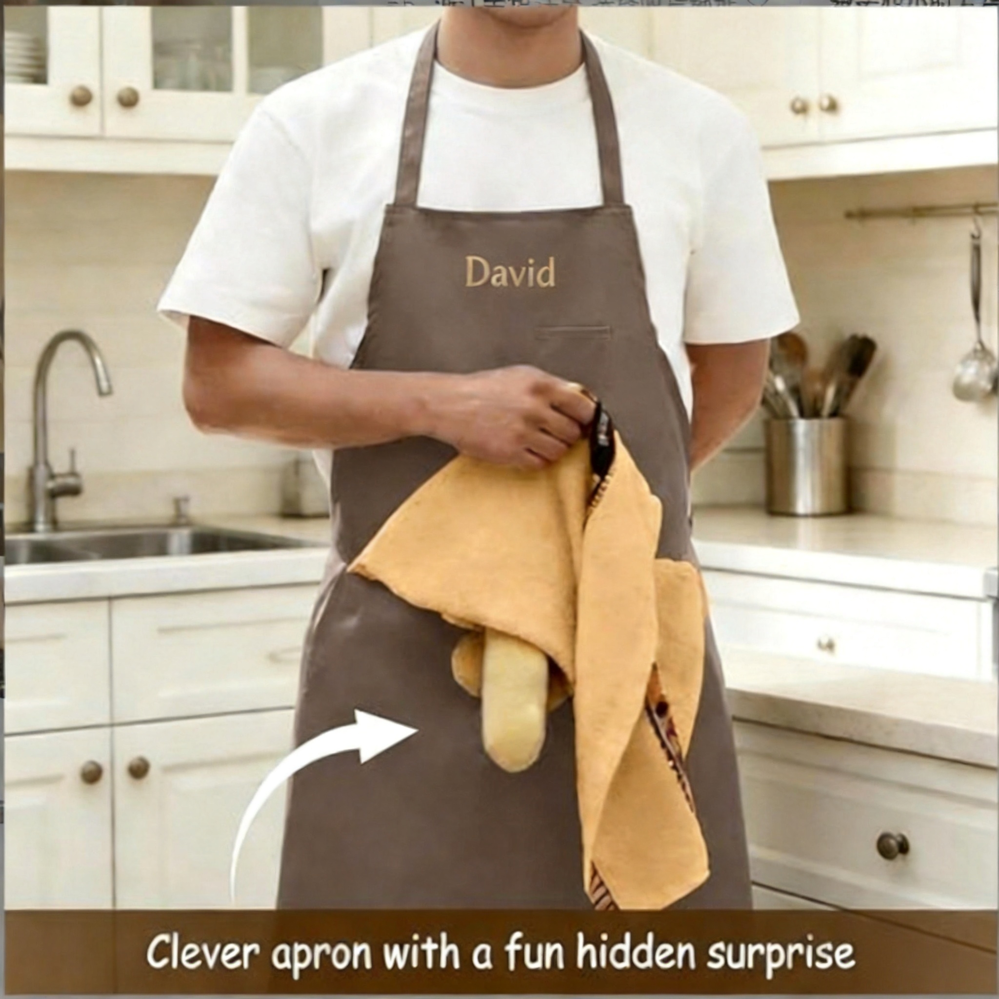 Stop Scrolling – This Is The One: Chef’s Prank Apron Creative Prank Aprons for Men Funny