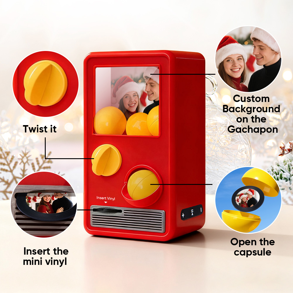 Guaranteed Happy Tears: Personalized Music and Photo Music Gachapon Machine Custom Song