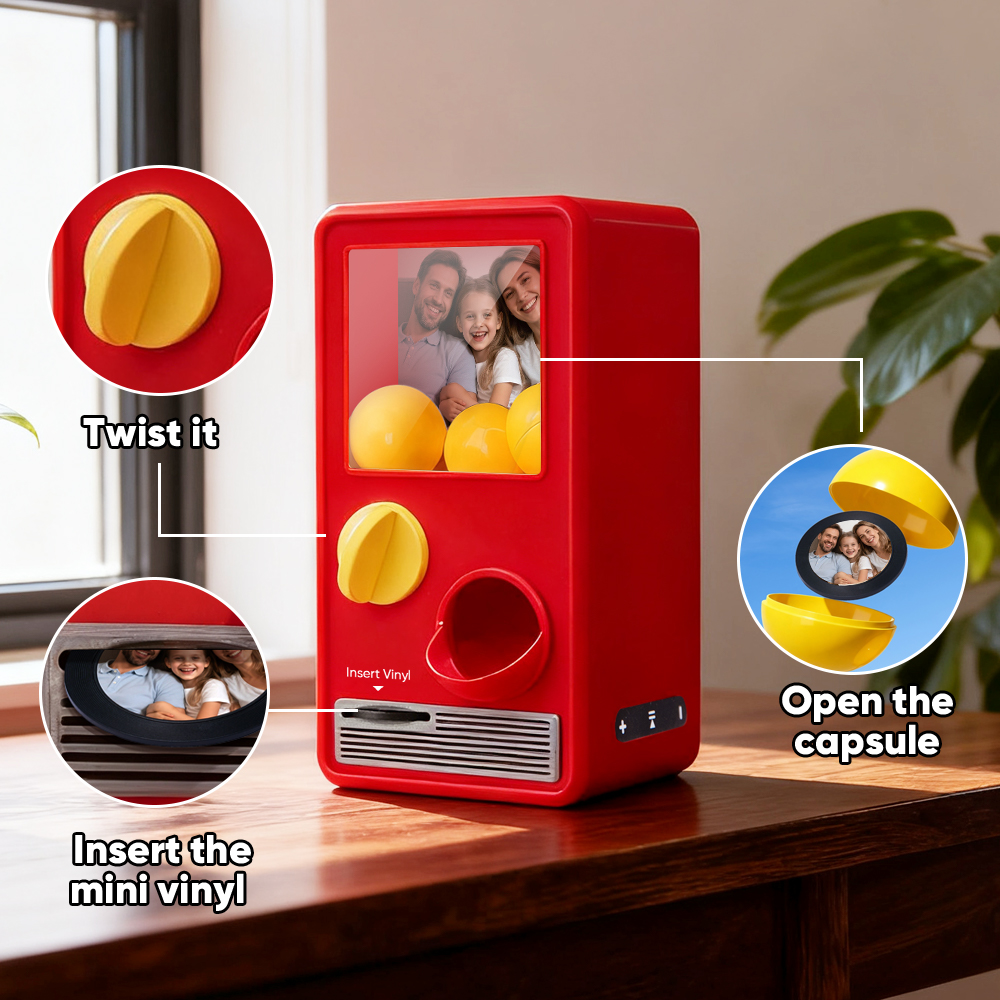 Made for one person in the world – them: Personalized Music and Photo Music Gachapon
