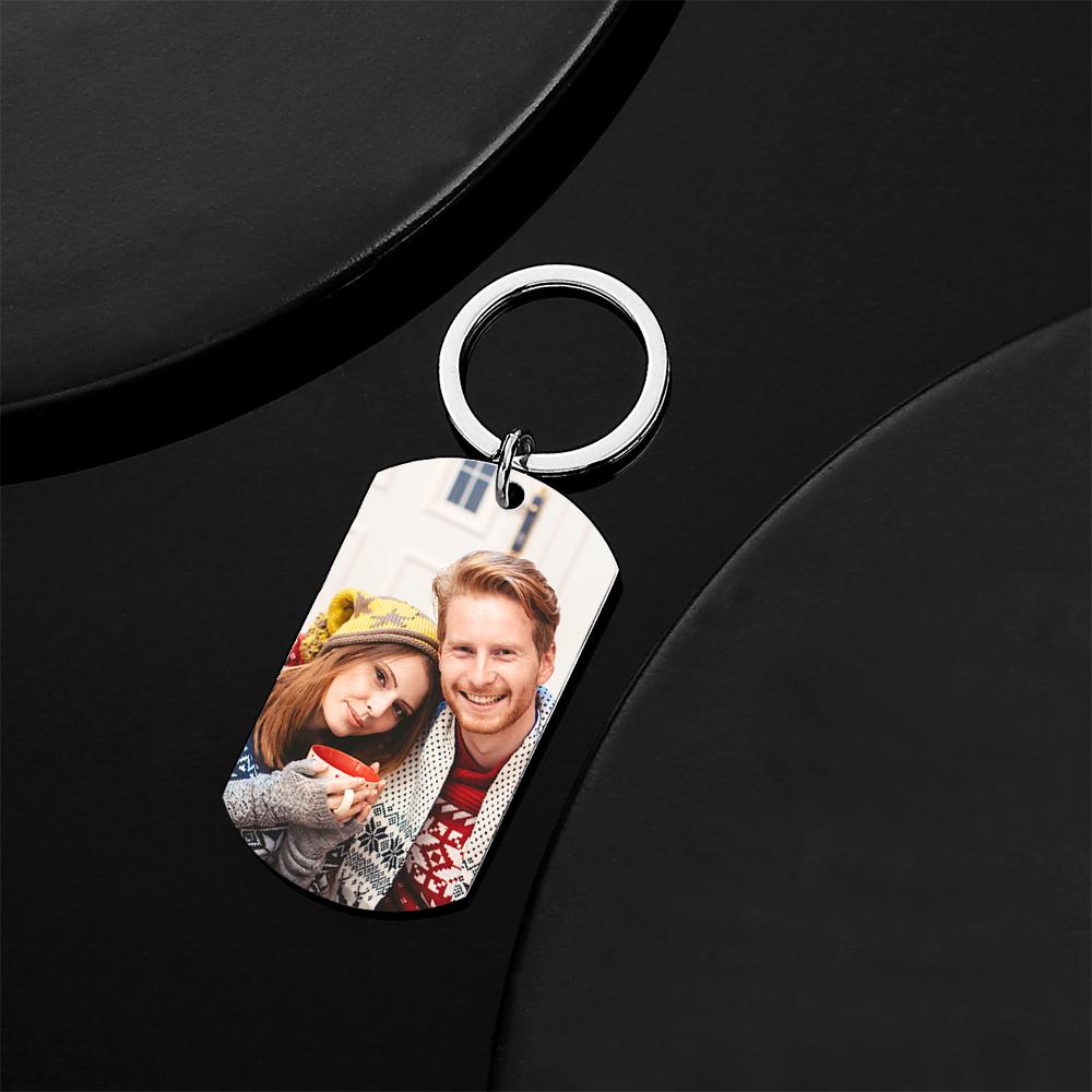 The reminder they touch every time they leave home: Custom Calendar Engraved Tag Key