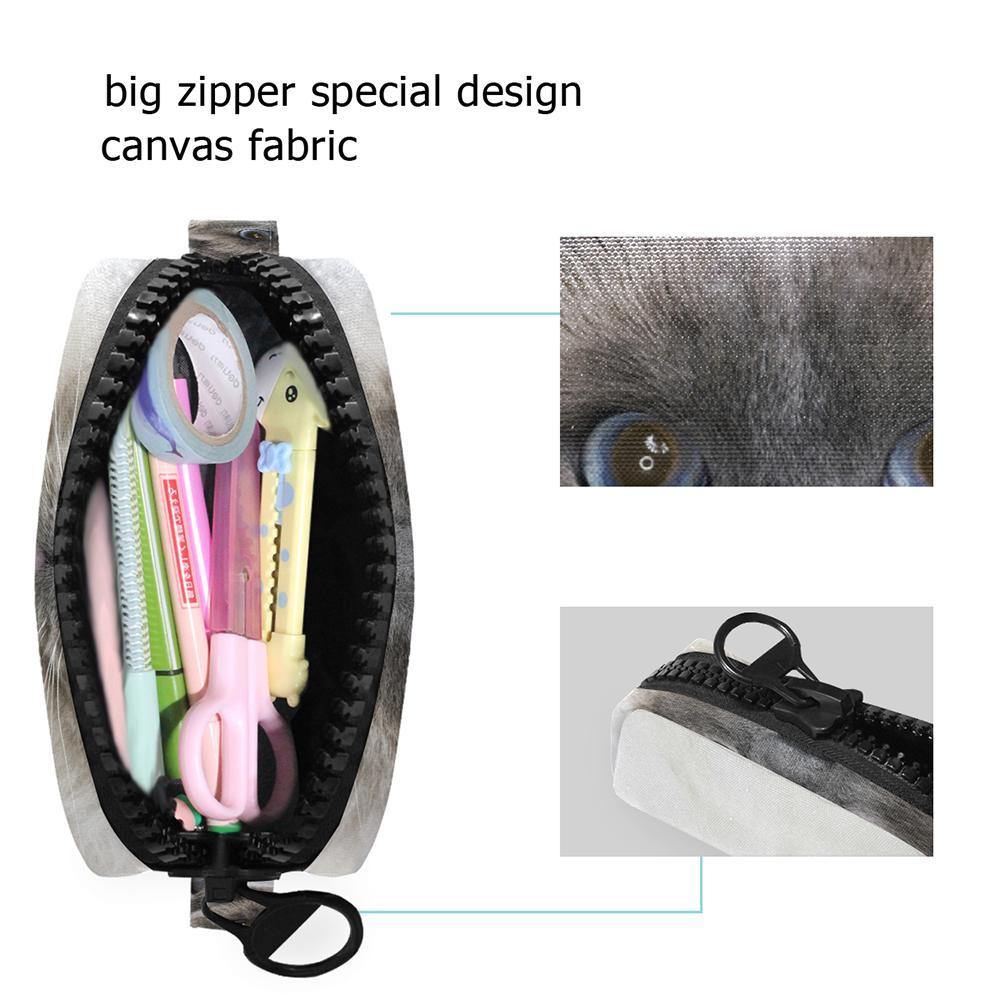 Photo Pencil Bag Big Zipper