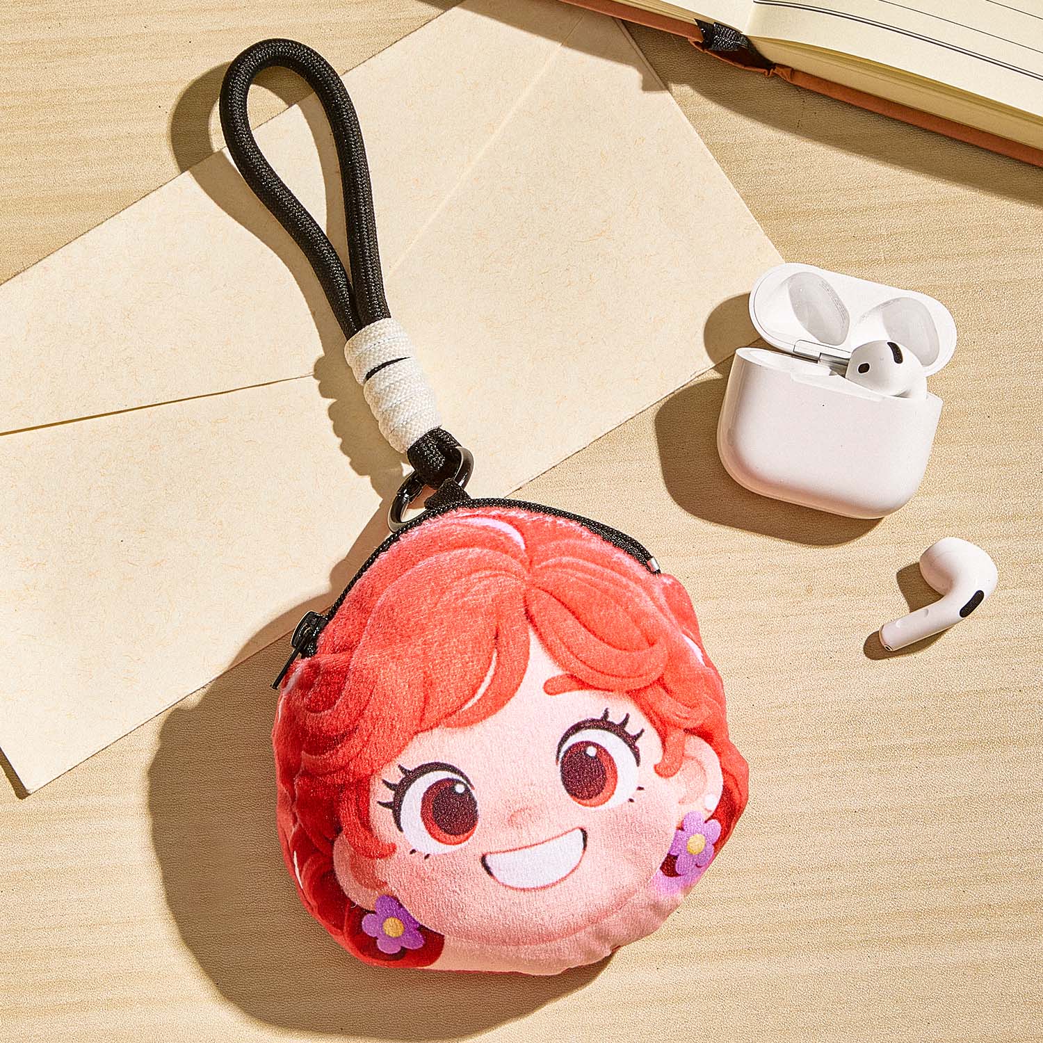 Custom Emoji Earphone Bag – Turn Your Photo Into Emoji Personalized