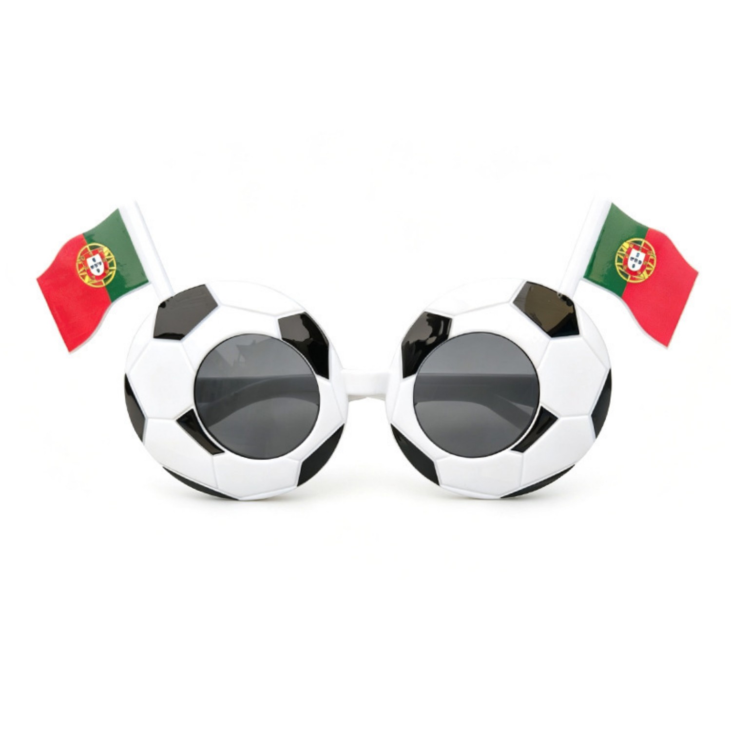 Soccer Pattern Glasses with National Flag Design Football Fan Party Sunglasses