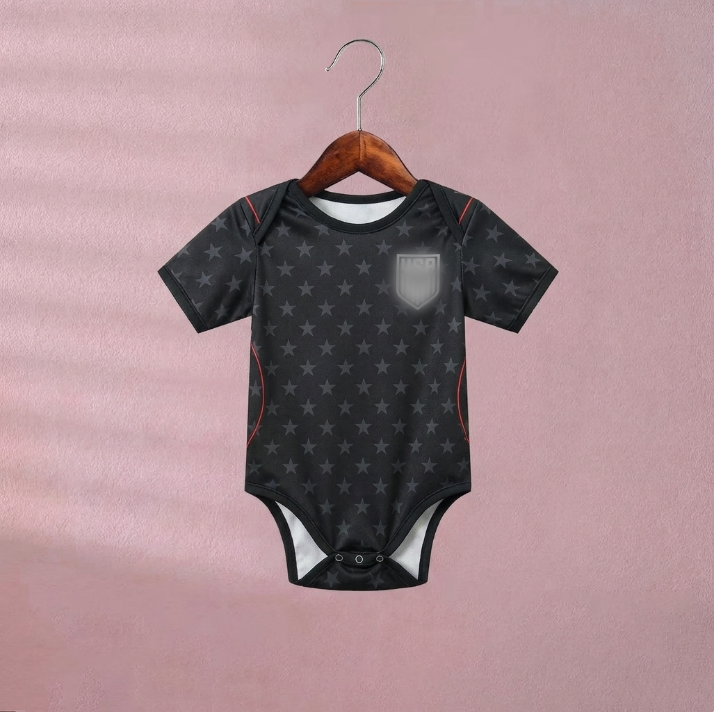 Stop Scrolling – This Is The One: Personalized Baby Soccer Jersey Romper, Custom Name &