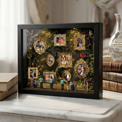 The desk upgrade that means something: Personalized Museum of Us Frame Custom Photo