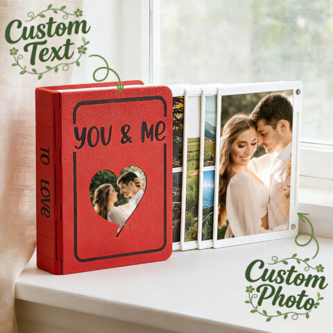 The desk upgrade that means something: Custom Photo Album with 3D Printing Photo Books