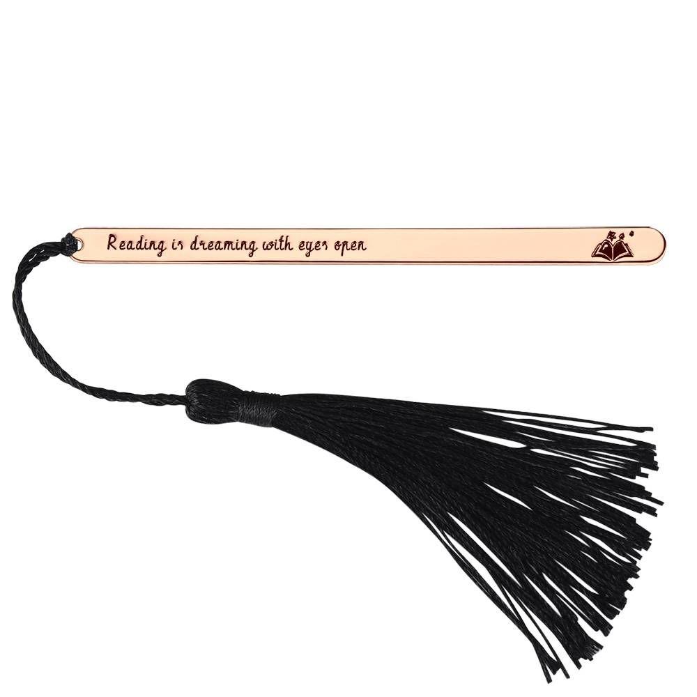Personalised Engraved Bookmark Kids Gift – Silver