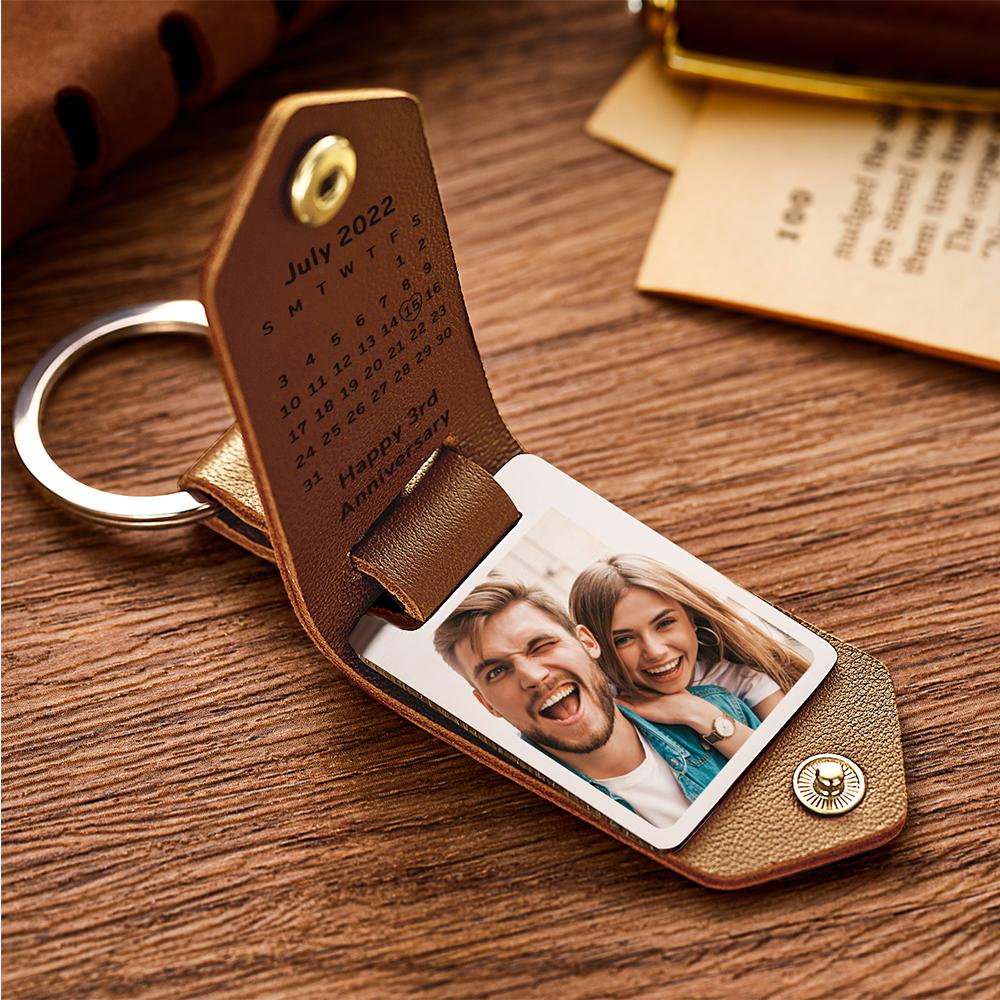 One of One, Just Like Them: Personalized Anniversary Calendar Key Chains Drive Safe