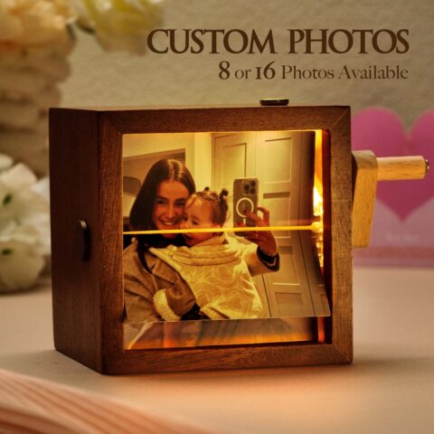 Custom Photo Flipbook Frame Animation Machine Mechanical Hand-cranked Photo Album
