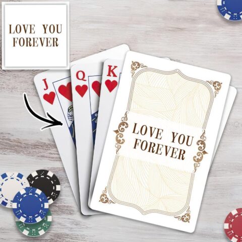 Custom Poker Cards, Custom Playing Cards Personalized Poker Back Playing Cards
