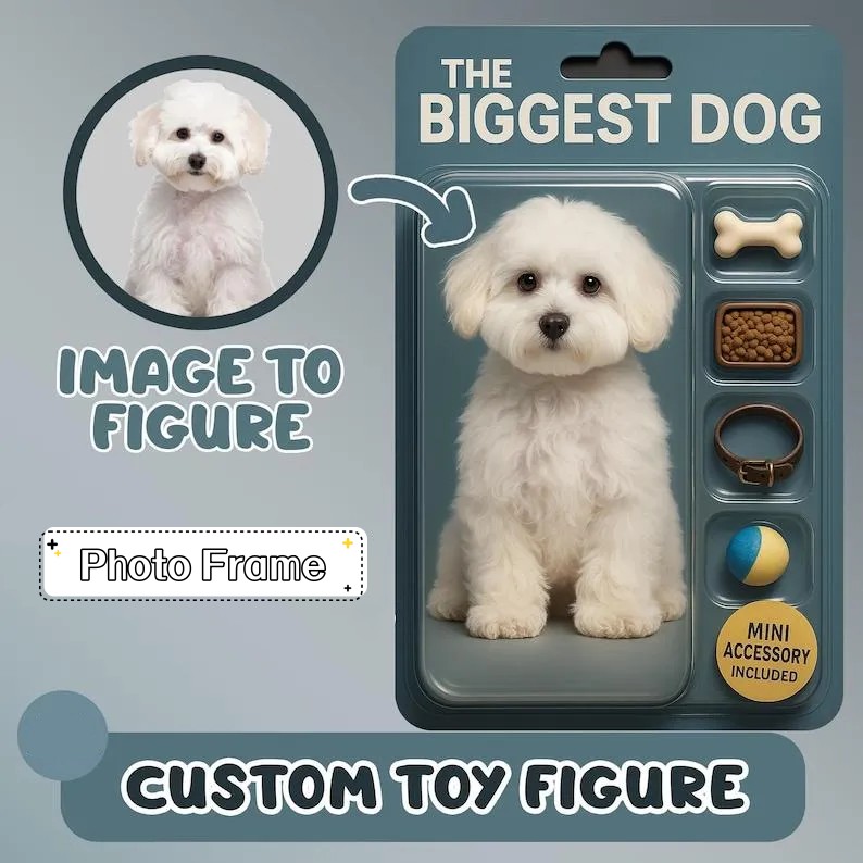 Fully Body Custom Action Figure Portraits | Personalized Toy Box Art