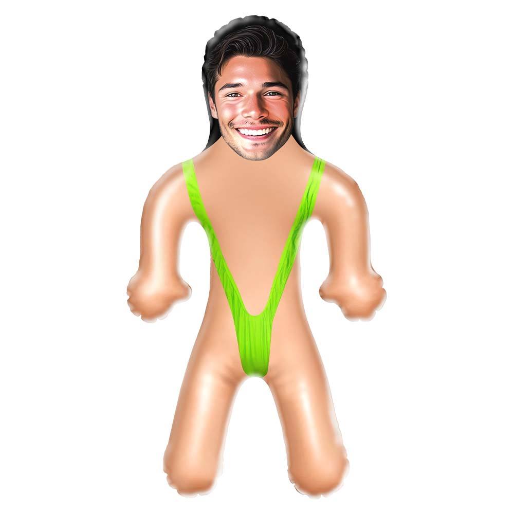 One of One, Just Like Them: Personalized Mankini Blow Up Dolls Funny Inflatable Doll