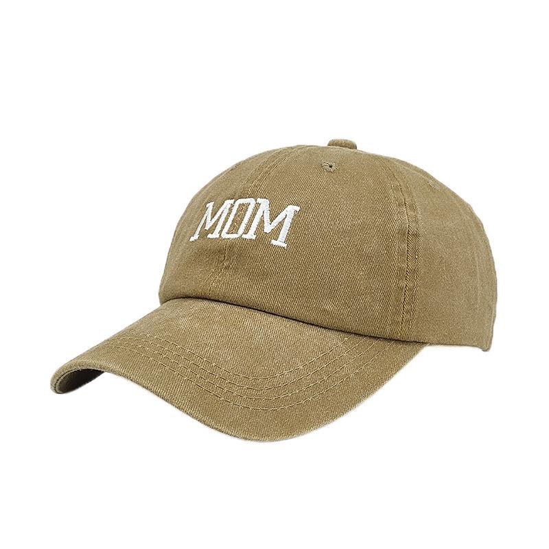 Made for one person in the world – them: Vintage Washed Cotton DAD MOM Embroidered