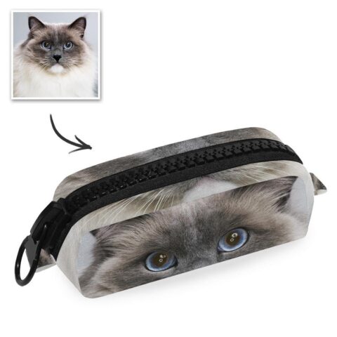 Photo Pencil Bag Big Zipper