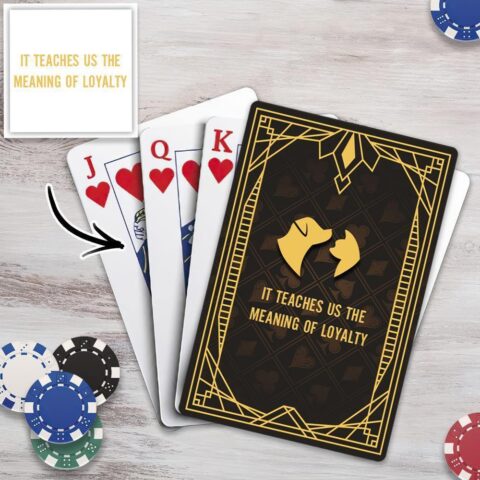 Custom Poker Cards, Custom Playing Cards Personalized Poker Back Funny