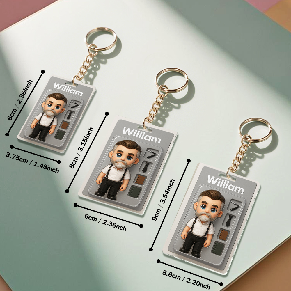 The reminder they touch every time they leave home: Custom Action Figure Pack Packaging