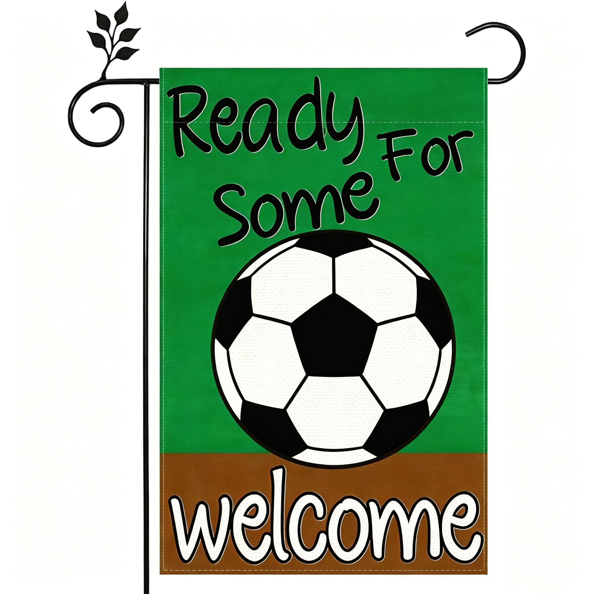 2026 Football Fever Soccer Garden Flag – Personalized USA Football Decorative
