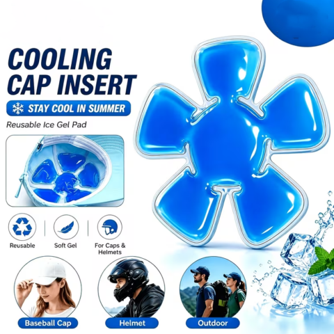 The One That Makes Them Cry: Ice Pack Hat Cooling Accessory – Reusable Gel Cooling Pad