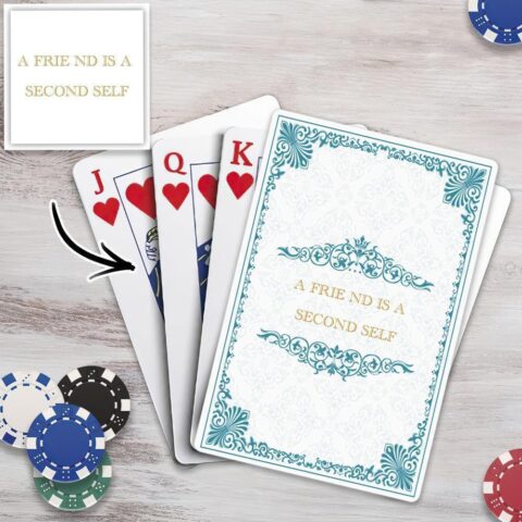 The gift that gets remembered long after the wrapping paper: Custom Poker Cards, Custom