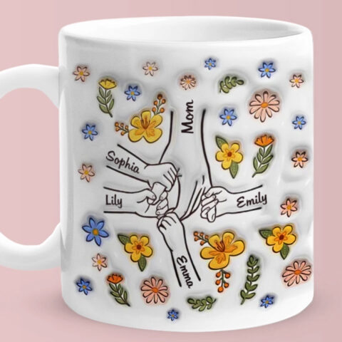 Stop Scrolling – This Is The One: Personalized Custom 3D Inflated Effect Printed Mug You