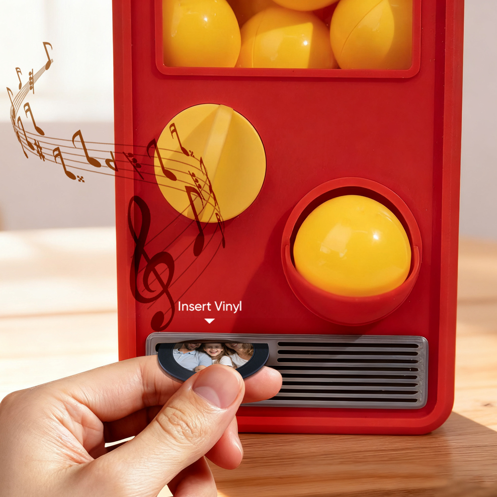Made for one person in the world – them: Personalized Music and Photo Music Gachapon