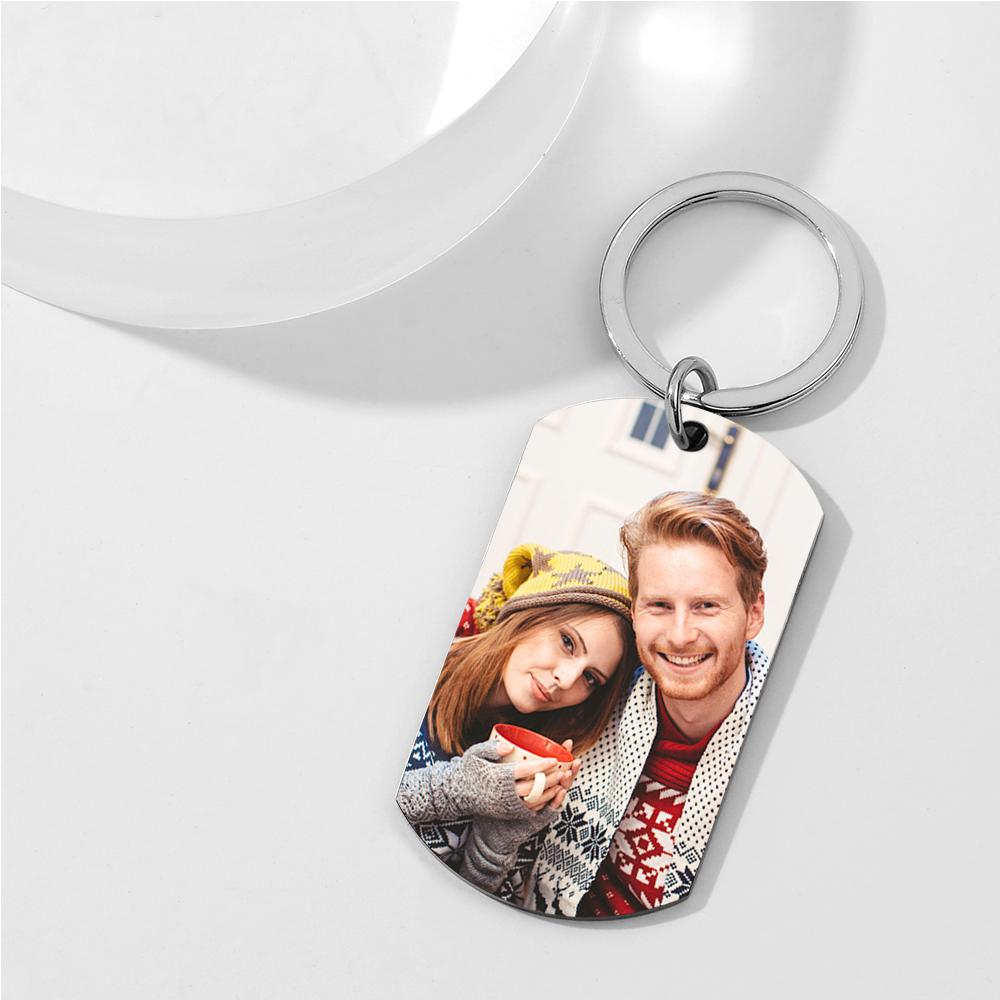The reminder they touch every time they leave home: Custom Calendar Engraved Tag Key