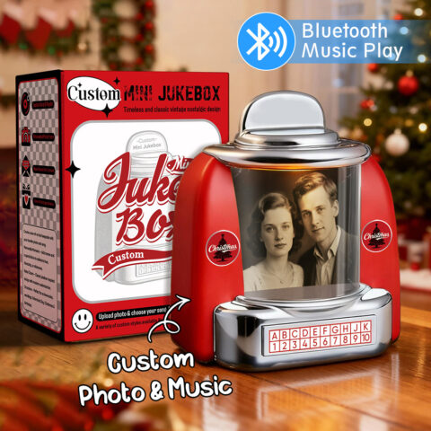 The gift that gets remembered long after the wrapping paper: Custom Mini Jukebox Retro