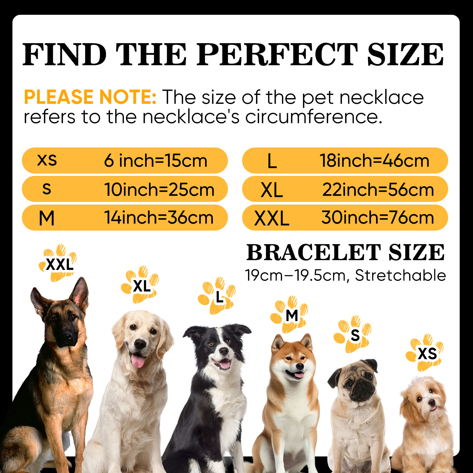Personalized Name Beaded Pet Collar –Custom Dog Necklace for Your Furry